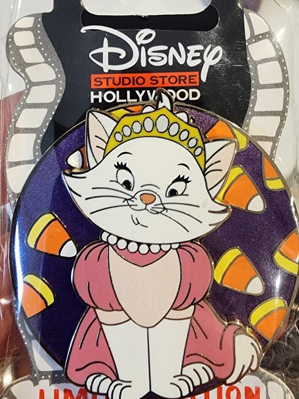 Marie The Aristocats Halloween Candy Corn DSSH Disney Studio Store LE Pin